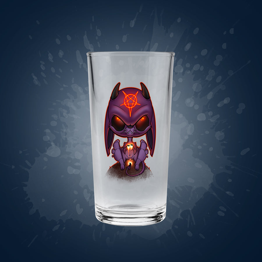 Pint Glass Good & Evil