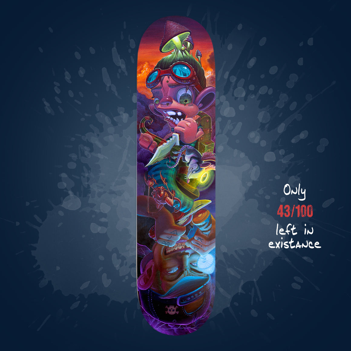 Limited Edition Gunnar Collab Skateboard